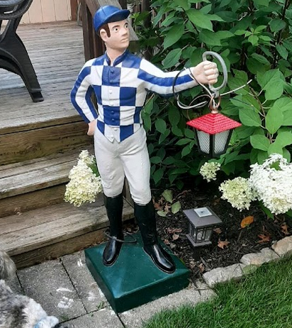 Lawn Jockey in stock